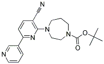 4-(5-CYANO-[2,3']BIPYRIDINYL-6-YL)-[1,4]DIAZEPANE-1-CARBOXYLIC ACID TERT-BUTYL ESTER 結(jié)構(gòu)式