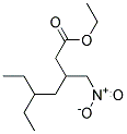 5-ETHYL-3-NITROMETHYLHEPTANOIC ACID ETHYL ESTER Struktur