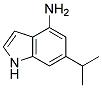 4-AMINO-6-ISOPROPYLINDOLE Struktur