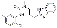 N-[3-(1H-BENZIMIDAZOL-2-YL)PROPYL]-N'-(2-CHLORO-5-METHYLPHENYL)-N-METHYLUREA Struktur