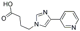 4-(4-PYRIDIN-3-YL-IMIDAZOL-1-YL)-BUTYRIC ACID Struktur