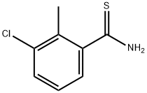 3-CHLORO-2-METHYLTHIOBENZAMIDE Struktur