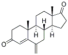 6-METHYLENEANDROST-4-ENE-3,17-DIONE Struktur