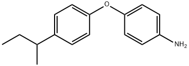 4-[4-(SEC-BUTYL)PHENOXY]ANILINE Struktur