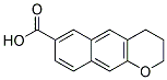 3,4-DIHYDRO-2H-BENZO[G]CHROMENE-7-CARBOXYLIC ACID Struktur