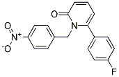 6-(4-FLUOROPHENYL)-1-(4-NITROBENZYL)PYRIDIN-2(1H)-ONE Struktur