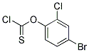 4-BROMO-2-CHLOROPHENYL CHLOROTHIOFORMATE Struktur