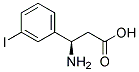 (R)-3-AMINO-3-(3-IODOPHENYL)PROPANOIC ACID Struktur