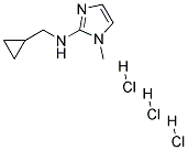 CYCLOPROPYLMETHYL-(1-METHYL-1H-IMIDAZOL-2-YL)-AMINE TRIHYDROCHLORIDE Struktur