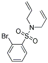 N,N-DIALLYL-2-BROMO-BENZENESULFONAMIDE Struktur