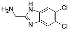 C-(5,6-DICHLORO-1H-BENZIMIDAZOL-2-YL)-METHYLAMINE Struktur