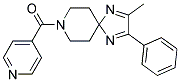 8-ISONICOTINOYL-2-METHYL-3-PHENYL-1,4,8-TRIAZASPIRO[4.5]DECA-1,3-DIENE Struktur