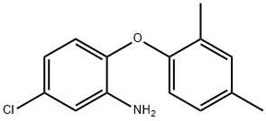 5-CHLORO-2-(2,4-DIMETHYLPHENOXY)ANILINE Struktur