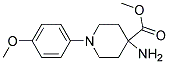 METHYL 4-AMINO-1-(4-METHOXYPHENYL)PIPERIDINE-4-CARBOXYLATE Struktur