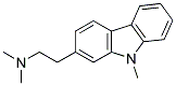 DIMETHYL-[2-(9-METHYL-9H-CARBAZOL-2-YL)-ETHYL]-AMINE Struktur