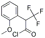 2-(TRIFLUOROMETHYL)-2'-METHOXYPHENYLACETYL CHLORIDE Struktur