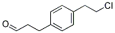 3-[4-(2-CHLORO-ETHYL)-PHENYL]-PROPIONALDEHYDE Struktur