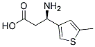 (R)-3-AMINO-3-(5-METHYLTHIOPHEN-3-YL)PROPANOIC ACID Struktur