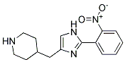 4-[2-(2-NITROPHENYL)IMIDAZOL-4-YLMETHYL]PIPERIDINE Struktur