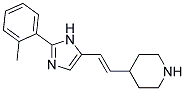 4-[2-(2-O-TOLYL-IMIDAZOL-4-YL)-VINYL]-PIPERIDINE Struktur