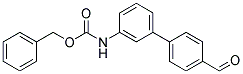 (4'-FORMYL-BIPHENYL-3-YL)-CARBAMIC ACID BENZYL ESTER Struktur