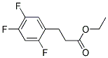 3-(2,4,5-TRIFLUORO-PHENYL)-PROPIONIC ACID ETHYL ESTER Struktur