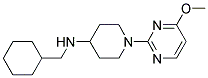 N-(CYCLOHEXYLMETHYL)-1-(4-METHOXYPYRIMIDIN-2-YL)PIPERIDIN-4-AMINE Struktur