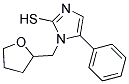 5-PHENYL-1-(TETRAHYDROFURAN-2-YLMETHYL)-1H-IMIDAZOLE-2-THIOL Struktur