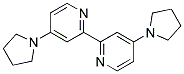 4,4'-DI-PYRROLIDIN-1-YL-[2,2']BIPYRIDINYL Struktur