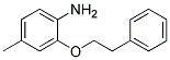 4-METHYL-2-(PHENETHYLOXY)ANILINE Struktur