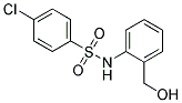 4-CHLORO-N-[2-(HYDROXYMETHYL)PHENYL]BENZENESULFONAMIDE Struktur