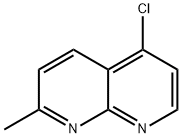 5-CHLORO-2-METHYL-1,8-NAPHTHYRIDINE Struktur