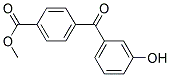 4-(3-HYDROXY-BENZOYL)-BENZOIC ACIDMETHYL ESTER Struktur