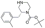 (R)-2-(2-METHYL-BENZYL)-PIPERAZINE-1-CARBOXYLIC ACID TERT-BUTYL ESTER Struktur