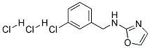 (3-CHLORO-BENZYL)-OXAZOL-2-YL-AMINE DIHYDROCHLORIDE Struktur