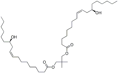 NEOPENTYL GLYCOL DIRICINOLEATE Struktur