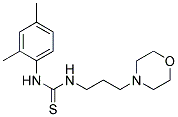 N-(2,4-DIMETHYLPHENYL)-N'-(3-MORPHOLIN-4-YLPROPYL)THIOUREA Struktur