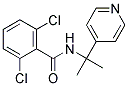 N-[DIMETHYL-(PYRIDIN-4-YL)METHYL]-2,6-DICHLOROBENZAMIDE Struktur