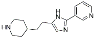 3-[5-(2-PIPERIDIN-4-YLETHYL)IMIDAZOL-2-YL]PYRIDINE Struktur