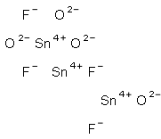 TIN OXIDE-FLUORIDE Struktur