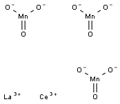 LANTHANUM CERIUM MANGANITE Struktur