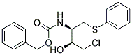 (2S,3R)-N-CBZ-3-AMINO-1-CHLORO-4-(PHENYLTHIO)BUTAN-2-OL, >97.5% Struktur