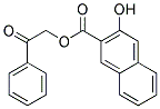 2-OXO-2-PHENYLETHYL 3-HYDROXY-2-NAPHTHOATE, TECH Struktur