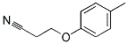 3-(4-METHYLPHENOXY)PROPIONITRILE Struktur