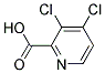 3,4-DICHLOROPYRIDINE-2-CARBOXYLIC ACID Struktur