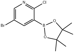 5-BROMO-2-CHLORO-3-(4,4,5,5-TETRAMETHYL-[1,3,2]-DIOXABOROLAN-2-YL)PYRIDINE