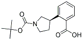 (R)-2-(1-(TERT-BUTOXYCARBONYL)PYRROLIDIN-3-YL)BENZOIC ACID Struktur