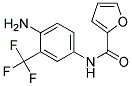 N-[4-AMINO-3-(TRIFLUOROMETHYL)PHENYL]-2-FURAMIDE Struktur