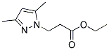 3-(3,5-DIMETHYL-PYRAZOL-1-YL)-PROPIONIC ACID ETHYL ESTER Struktur