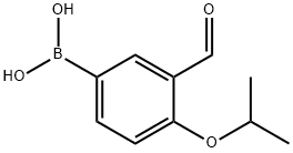 3-FORMYL-4-ISOPROPOXYPHENYLBORONIC ACID Struktur